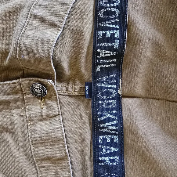 Dovetail Womens Canvas Tan Pants - Picture 8 of 11
